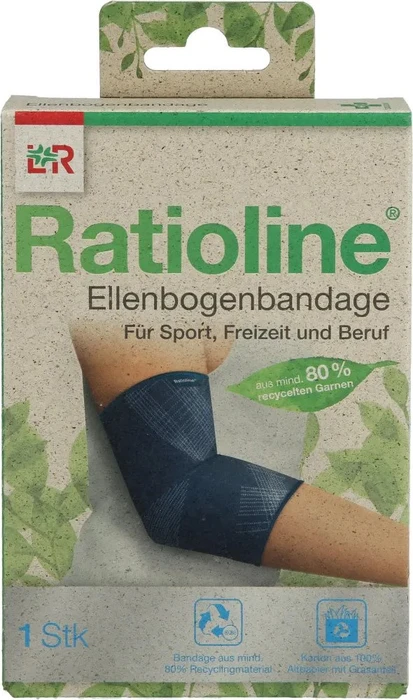 Ratioline Ellenbogenbandage Gr.M 1 St Bandage(s)