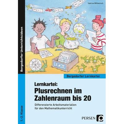 Lernkartei: Plusrechnen im Zahlenraum bis 20, Set von Sabrina Willwersch, Persen Verlag in der AAP Lehrerwelt GmbH, 978-3-403-20118-2
