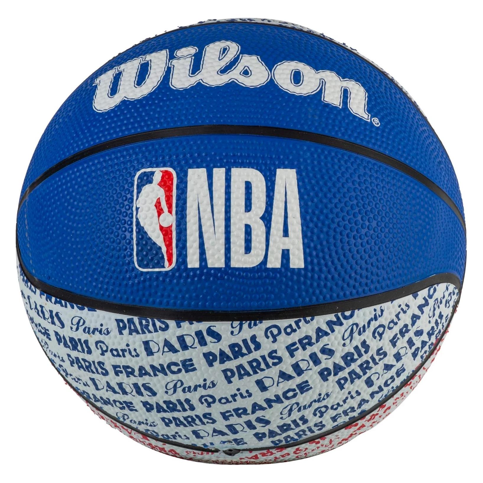 Wilson NBA City Paris Mini-Basketball (3) (WZ4033001XB)
