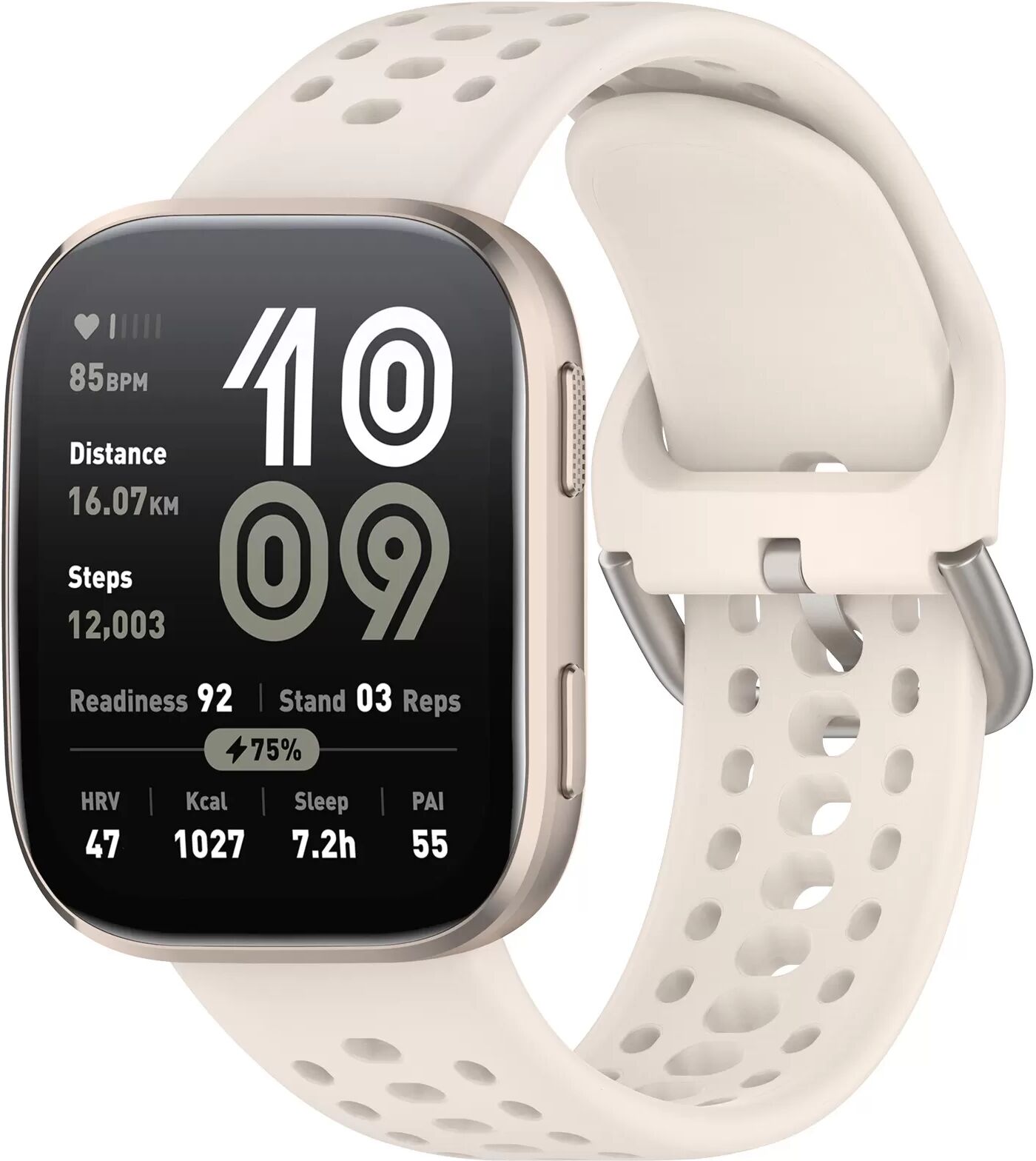 INF Silikon-Uhrenarmband für Amazfit Bip6 (A2435) Gold