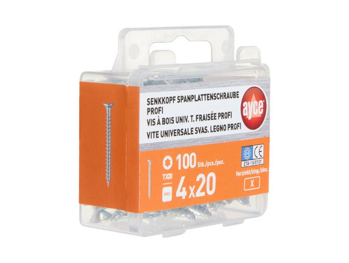 Ayce Senkkopf-Spanplattenschraube 20 mm