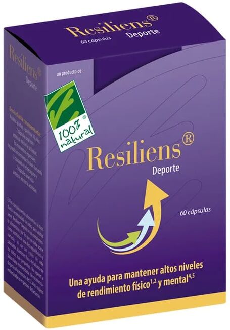 Cien Por Cien Natural RESILIENS DEPORTE 60 VCaps