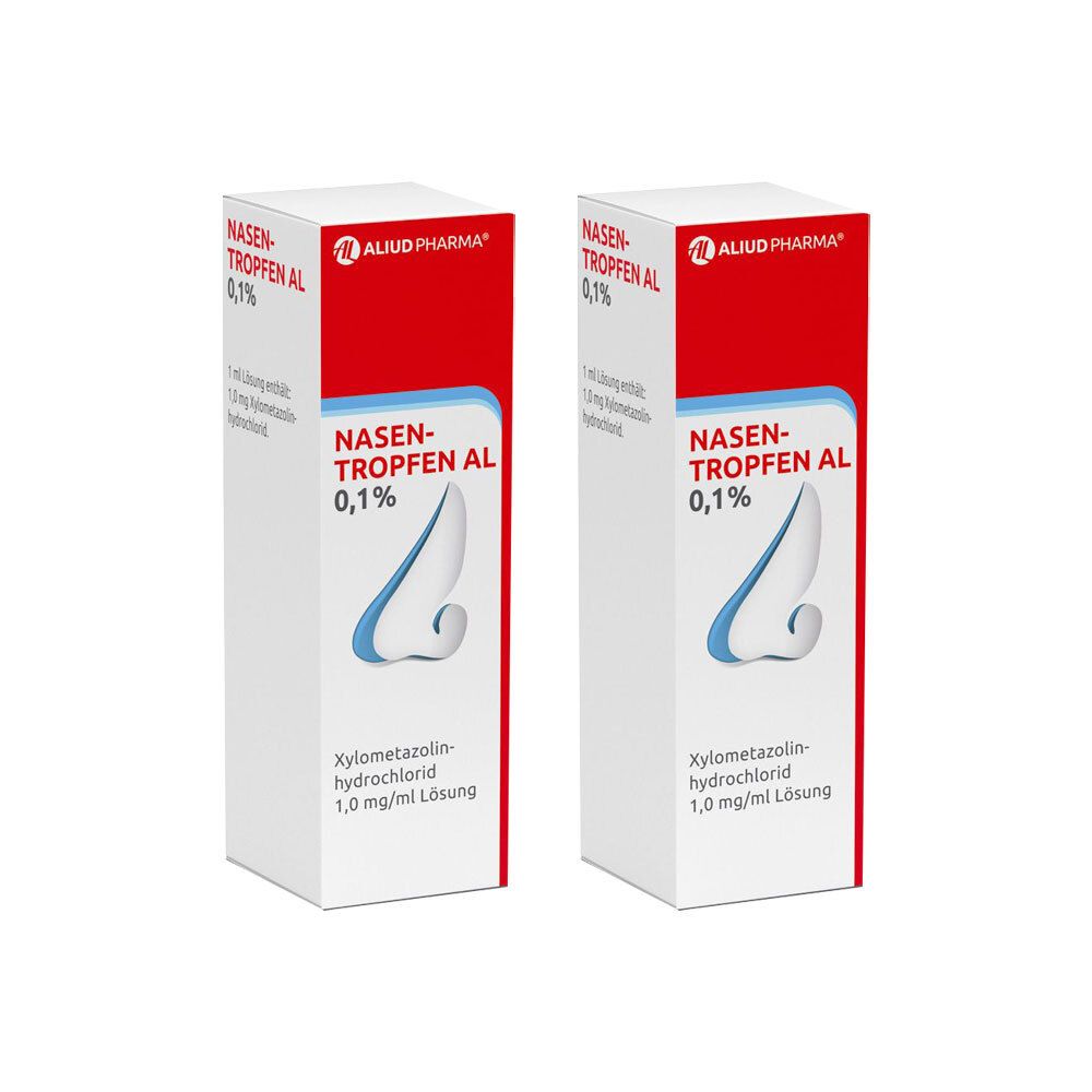 2x Nasentropfen AL 0,1% 2x10 ml Lösung