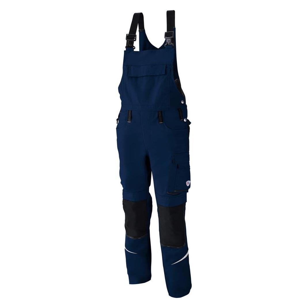 BP 1804-720-110-52n Latzhose, Stretch-Hosenträger mit Clipbefestigungen, 305,00 g/m² Verstärkte Baum (52) (4055301116390)