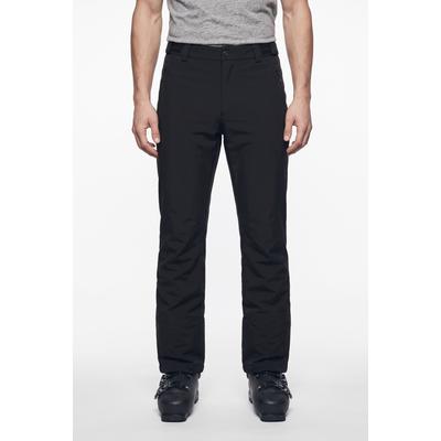 Skihose ICEPEAK "ICEPEAK FLEMING", Herren, Gr. 56, N-Gr, schwarz (basic schwarz), Web, Obermaterial: 100% Polyester. Futter: 100% Polyamid. Wattierung: 100% Polyester, Hosen Skihose, für Snowboard, Alpinski und Skilanglauf, wasserabweisend