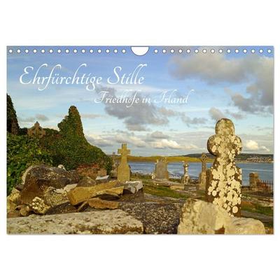 Ehrfürchtige Stille - Friedhöfe in Irland (Wandkalender 2027 DIN A4 quer), CALVENDO Monatskalender