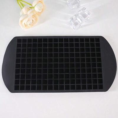 Daily Deals Depot Mini Silicone Ice Tray For Whiskey, Cocktails & Everyday Drinks black