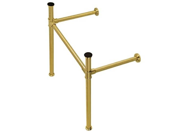Kingston Brass VPB33087 Imperial Konsole Waschbeckenbeine, gebürstetes Messing, 25,19 x 16,94 x 30,5