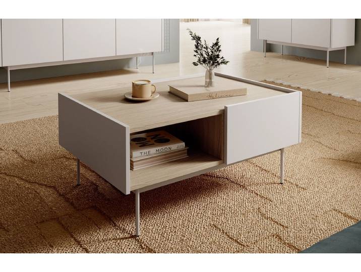 Designer Couchtisch Nero - Kaschmir - Luxusbetten24