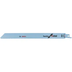 Bosch Professional Zubehör, Sägeblatt, Säbelsägeblatt S 1122 BF Flexible for Metal, 25er-Pack