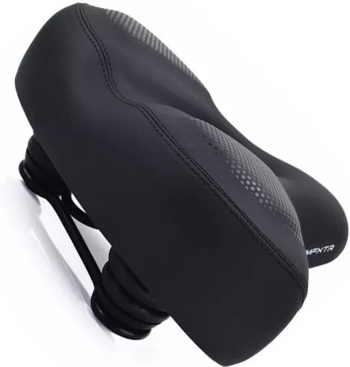 INF Fahrradsattel aus weichem Schaumstoff Schwarz