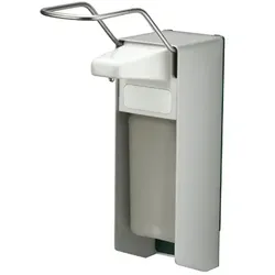 Desinfektionsmittelspender langer Hebel Aluminium 500 ml Universalspender Flüssigseife, Handdesinfektion, Lotionen