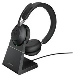 Jabra Evolve2 65 MS Stereo Headset On-Ear schwarz