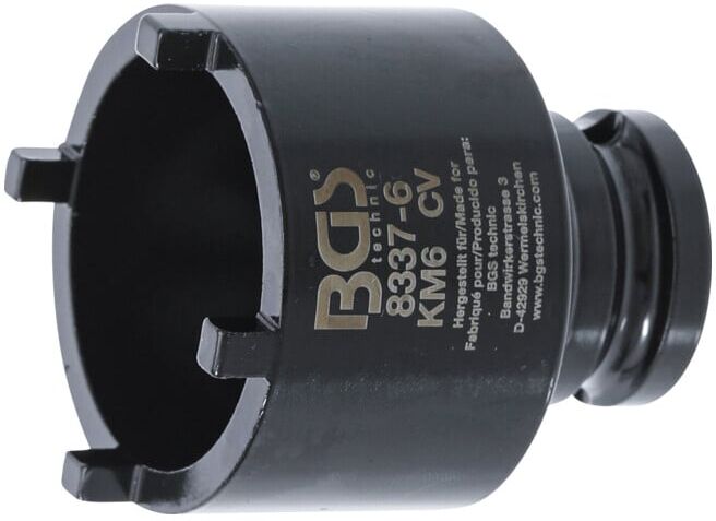 BGS Douille à ergots ergots extérieurs KM6 ; BGS technic (8337-6)