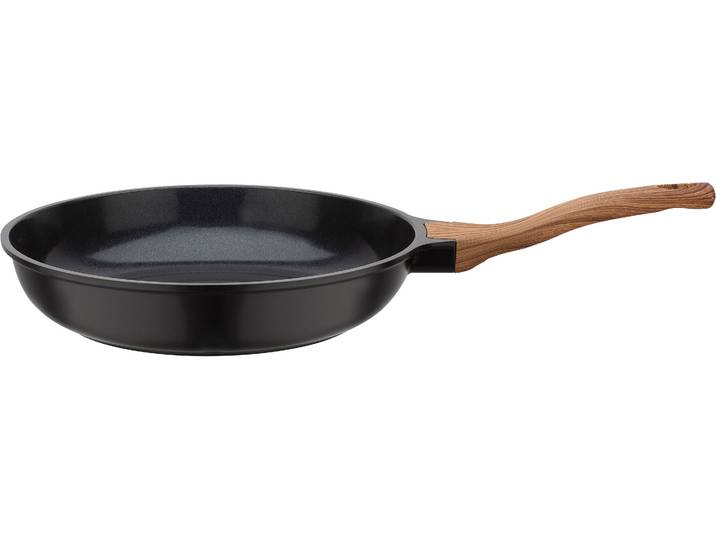 Bratpfanne GSW Natural Fit , schwarz, H:6cm Ø:28cm, Pfannen, Bratpfanne, mit einer neuartigen PFAS-freien Antihaft-Versiegelung, Induktion