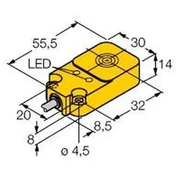 Turck Sensor BI10-Q14-ADZ32X2