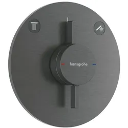 hansgrohe DuoTurn S Mischer 75418340 UP, für 2 Verbraucher, brushed black chrome