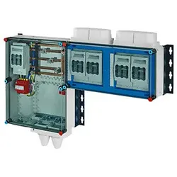 Hensel Mi-Hauptleitungsverteiler 4x3xNH00 125A 5-pol. Mi HV 9154 S