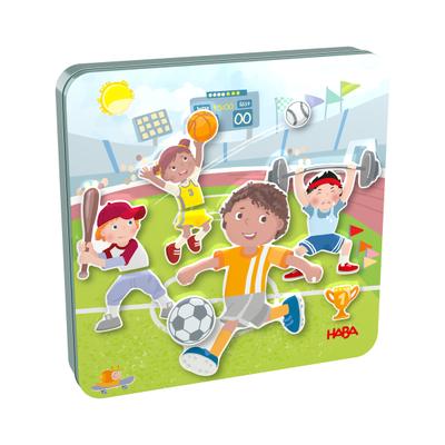 Spiel HABA "Magnetspiel-Box Sportarten", bunt, Spiele, Kinder