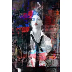 Glasbild POP IKONE (BHT 80x120x0,40 cm) - BHT 80x120x0,40 cm