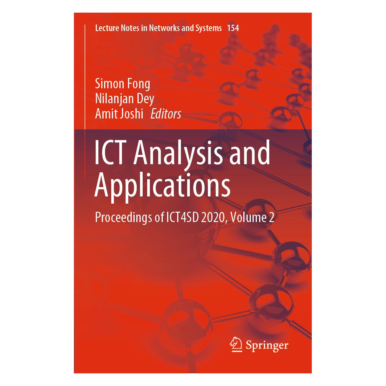 Springer ICT Analysis and Applications (Englisch, Softcover, Amit Joshi, Nilanjan Dey, Simon Fong) (56224505)