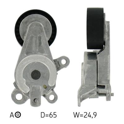 SKF Riemenspanner, Keilrippenriemen VKM 31042 für VW