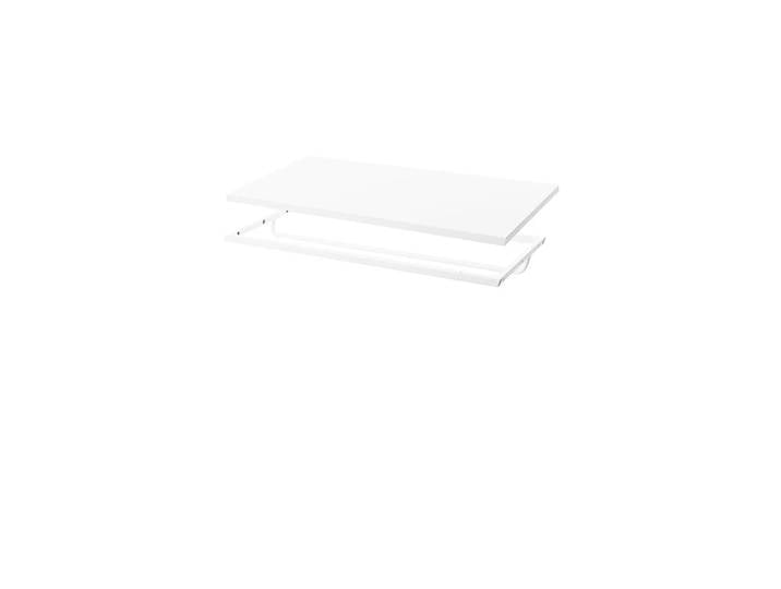 Zweed Patère Molto 560 blanc, étagère blanche incluse