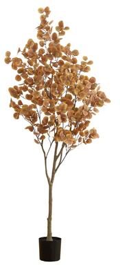 Nearly Natural 7' Artificial Autumn Fall Eucalyptus Tree