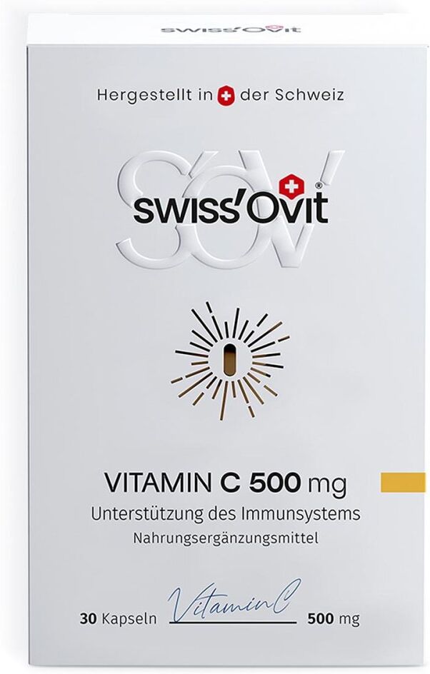 SwissOvit Vitamin C 500 mg Kapseln 30stk