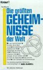 Nigel Blundell - Die grössten Geheimnisse der Welt (Knaur Taschenbücher. Sachbücher) - Preis vom 11.10.2026 03:10:56 h
