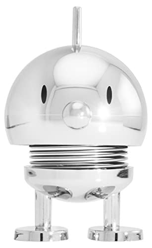 Hoptimist Bumble Beeldje - Chroom - S