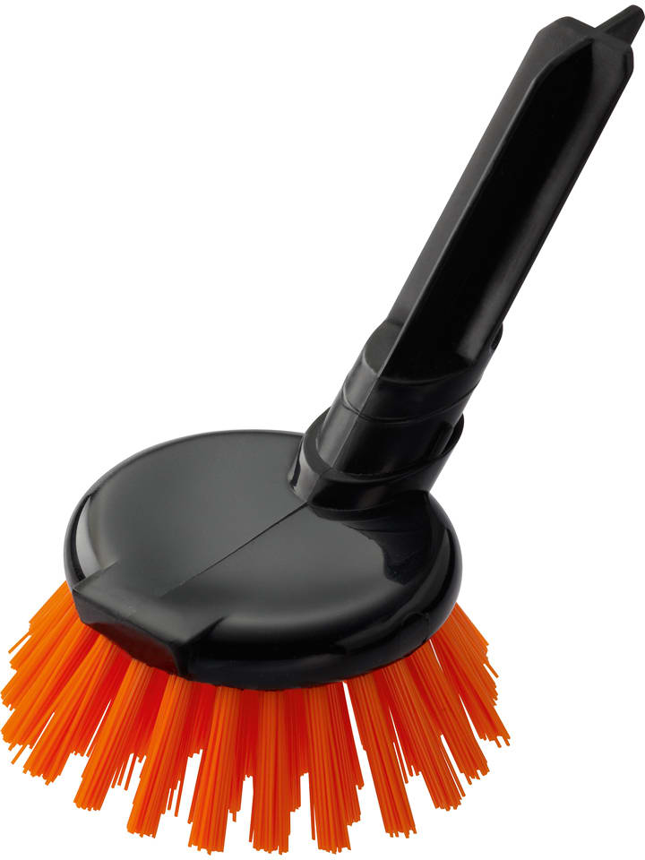 Rösle Ersatz-Bürstenkopf in Orange/ Schwarz - (L)12,5 cm - onesize