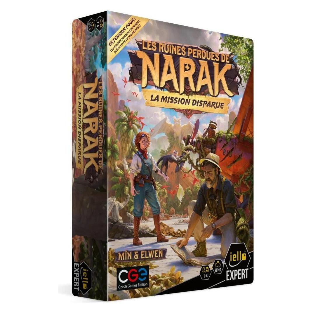 Iello Jeu - Les Ruines Perdues de Narak : Mission Disparue (Extension) (Französisch, 1 - 2 Spieler) (70236)