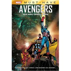 Marvel Must-Have: Avengers - Der Kree/Skrull-Krieg, Comics + Manga von Sal Buscema, John Buscema, Roy Thomas, Neal Adams