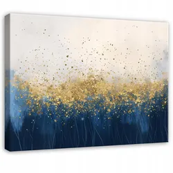 LEINWANDBILD Abstrakt Glamour Gold Modern 60x40