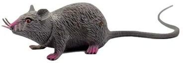 Useful Little Things Simulation Mouse Precision Production Toy Fake Trick Props Creepy Prank Mice Lightweight PVC grey