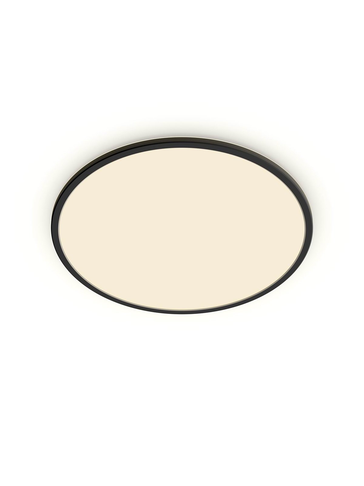Philips Superslim CL550 Ceiling lamp Ø430 mm LED 22W 2700K SceneSwitch IP20, Black