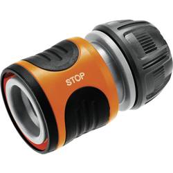 GARDENA 18213-50 Kunststoff Schlauchanschluss 13 mm (1/2) Ø, Steckkupplung Wasserstop