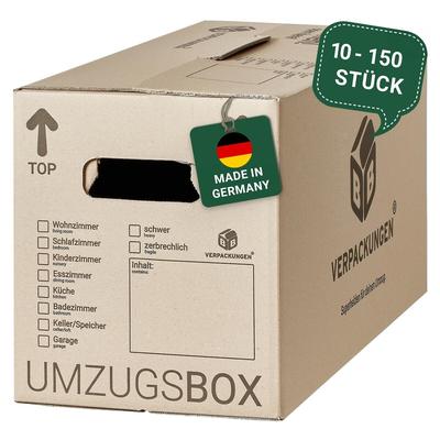 40 x Umzugskarton Smart 40 kg Traglast stabile Umzugskiste Umzug Umzugsmaterial 2-wellige Movebox BB-Verpackungen