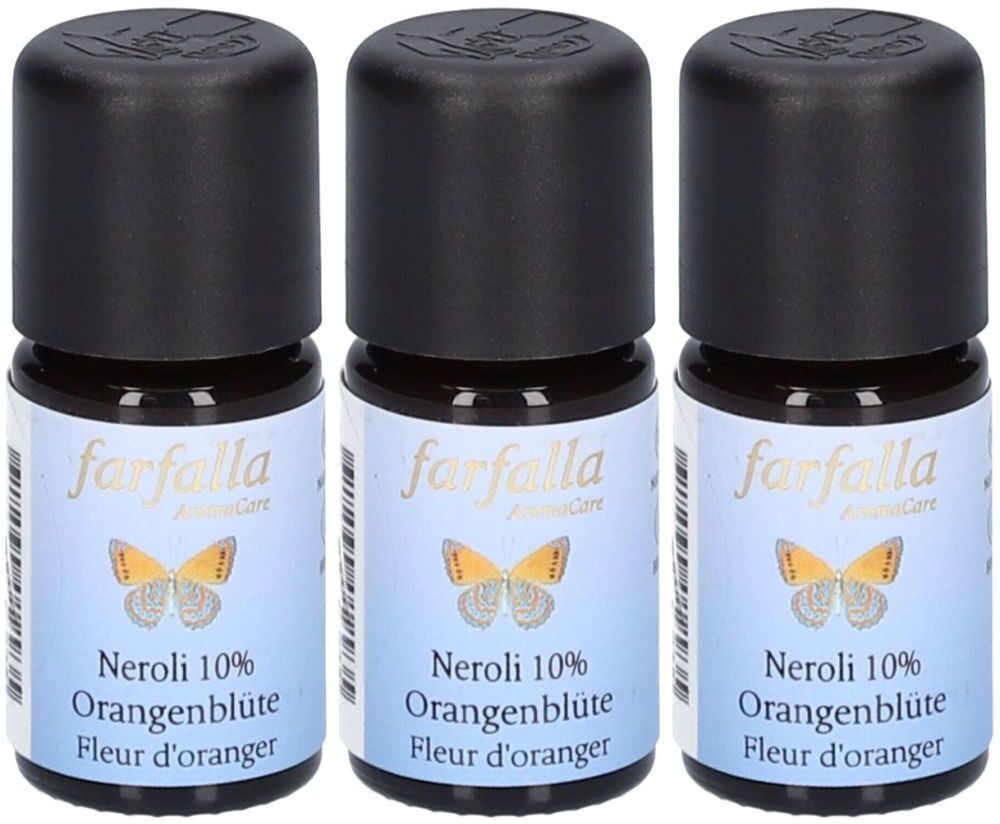 Farfalla Neroli Äth/Öl 10 % Orangenbl Sel 5 ml x3 3x5 Ätherisches Öl