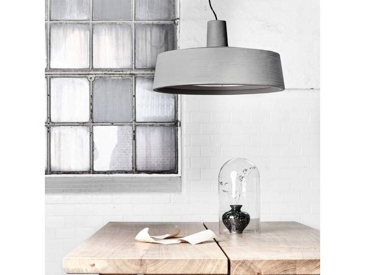Soho 38 LED Suspension Gris Pierre - Marset - Plastique