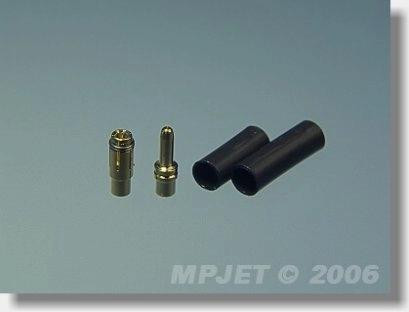 MPJet 21010 MP JET gouden connectoren 1,8 mm - set van 2 paar