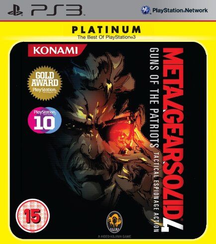 Konami - Metal Gear Solid 4: Guns Of The Patriots - Platinum [UK-Import] - Preis vom 09.10.2026 07:28:09 h