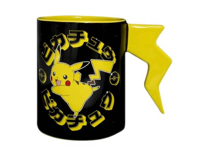 POKEMON - Mug 3D handle - Pikachu lightening bolt