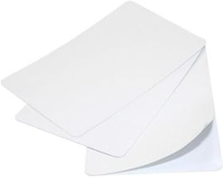 Brady Magicard CR80 Tarjetas pvc blancas autoadhesivas   500 unidades