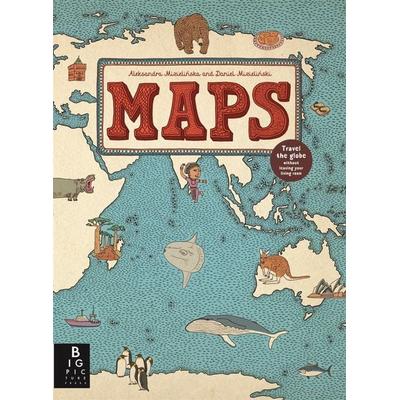 Maps, Gebundene Ausgabe von Aleksandra Mizielinska,Daniel Mizielinski, Templar Publishing, 978-1-84877-301-1