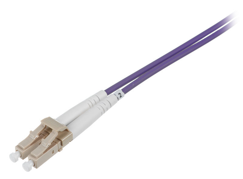pro snake LWL MADI LC Duplex OM4 7,5m viola