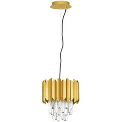 Nova Luce 9824071 Magnolia E14 Pendelleuchte Gold