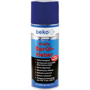Beko Sprühkleber TecLine 2601400, 400ml, extra stark, permanent, transparent