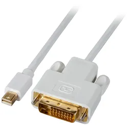 EFB K5563.1 Mini DisplayPort - DVI Kabel, St-St, 1m, weiß K55631
